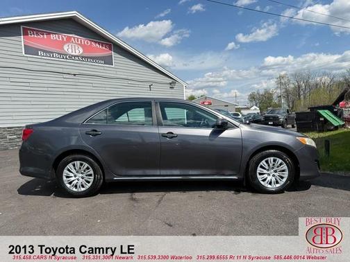 Gray 2013 Toyota Camry LE
