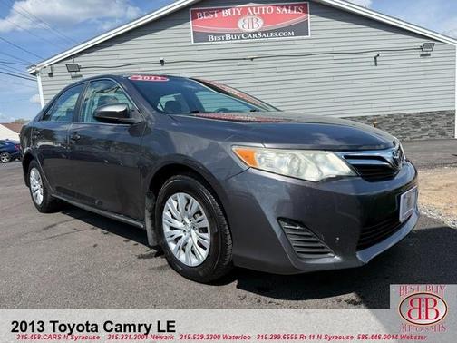 Gray 2013 Toyota Camry LE