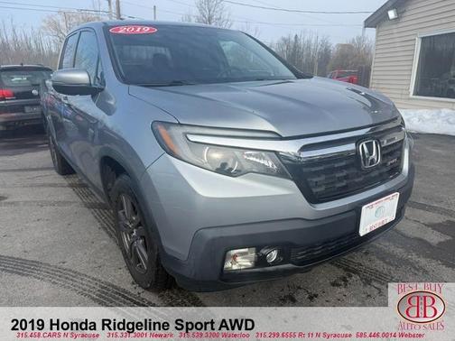 Gray 2019 Honda Ridgeline Sport