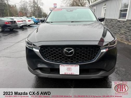 Jet Black Mica 2023 Mazda CX-5 2.5 S Preferred Package