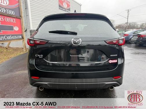 Jet Black Mica 2023 Mazda CX-5 2.5 S Preferred Package