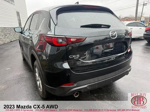 Jet Black Mica 2023 Mazda CX-5 2.5 S Preferred Package