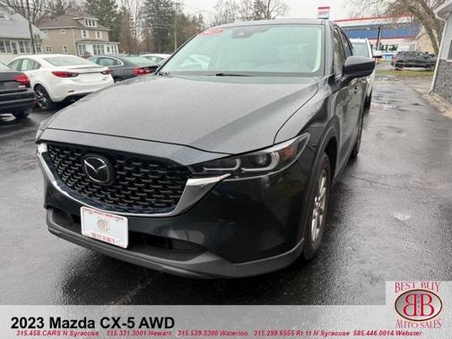 Jet Black Mica 2023 Mazda CX-5 2.5 S Preferred Package