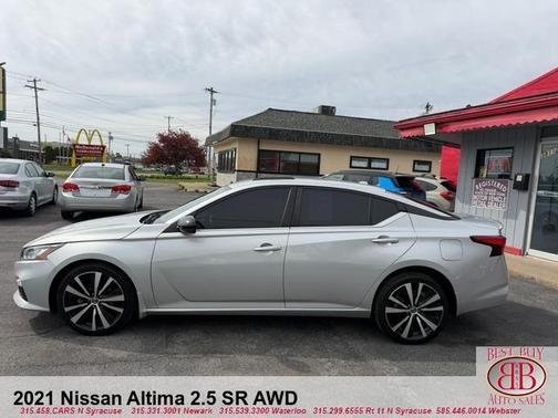Gray 2021 Nissan Altima 2.5 SR