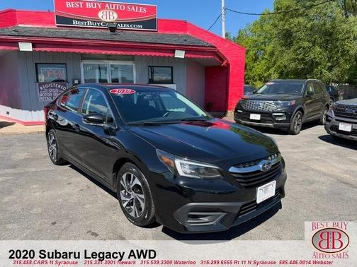 Crystal Black Silica 2020 Subaru Legacy