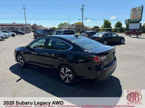Crystal Black Silica 2020 Subaru Legacy