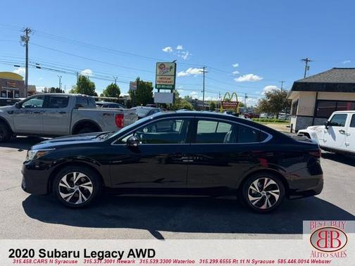 Crystal Black Silica 2020 Subaru Legacy