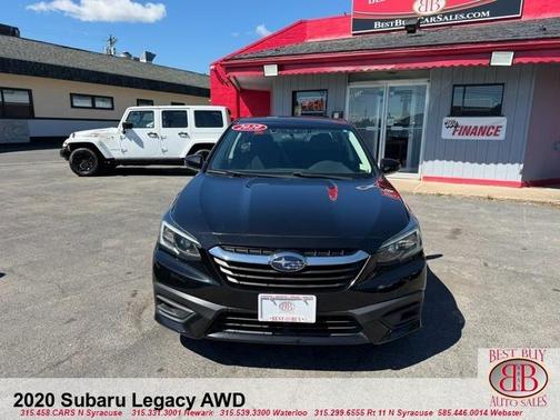 Crystal Black Silica 2020 Subaru Legacy