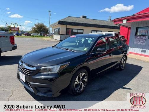 Crystal Black Silica 2020 Subaru Legacy