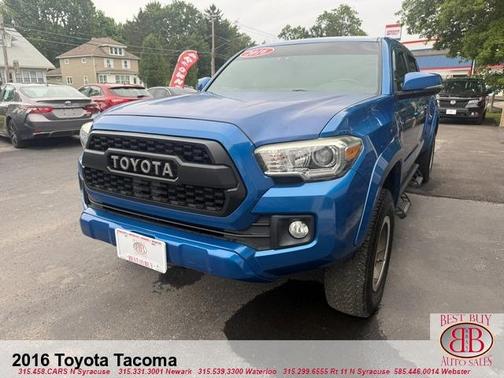 Blue 2016 Toyota Tacoma