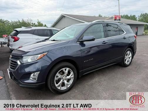 Blue 2019 Chevrolet Equinox 2LT