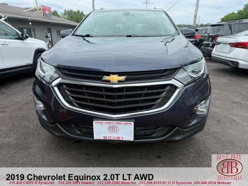 Blue 2019 Chevrolet Equinox 2LT
