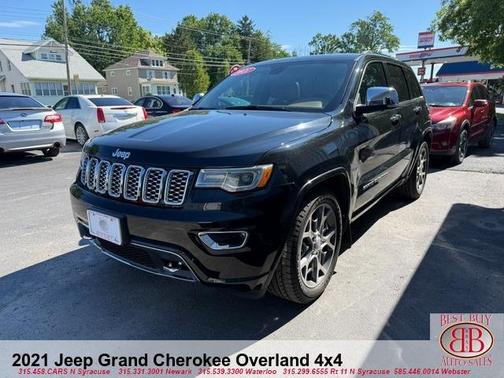 Black 2021 Jeep Grand Cherokee Overland