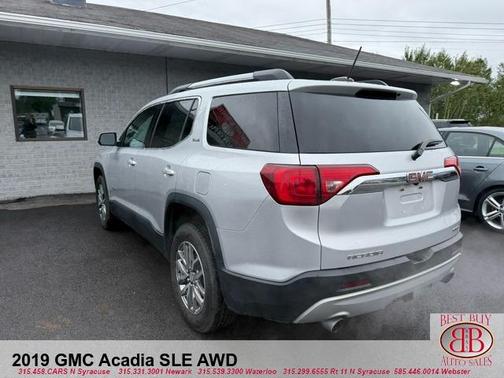 Gray 2019 GMC Acadia SLE-2