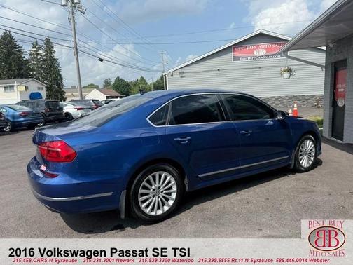 Reef Blue Metallic 2016 Volkswagen Passat 1.8T SE