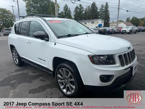 White 2017 Jeep Compass Sport