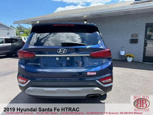 Blue 2019 Hyundai SANTA FE 2.4 SE