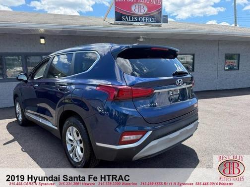Blue 2019 Hyundai SANTA FE 2.4 SE