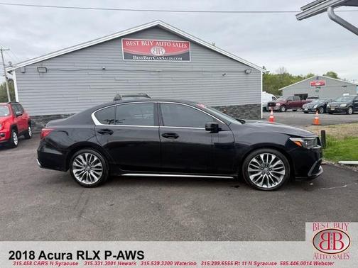 Black 2018 Acura RLX Technology Package