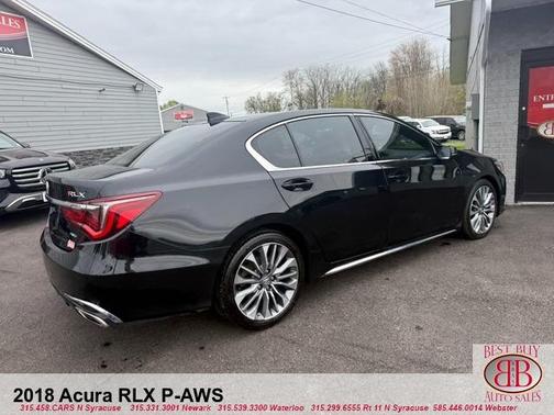 Black 2018 Acura RLX Technology Package