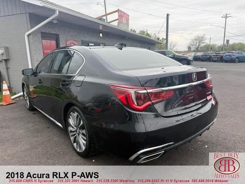 Black 2018 Acura RLX Technology Package