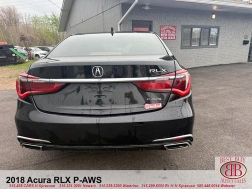 Black 2018 Acura RLX Technology Package