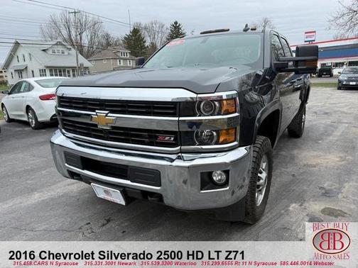 Gray 2016 Chevrolet Silverado 2500 LT