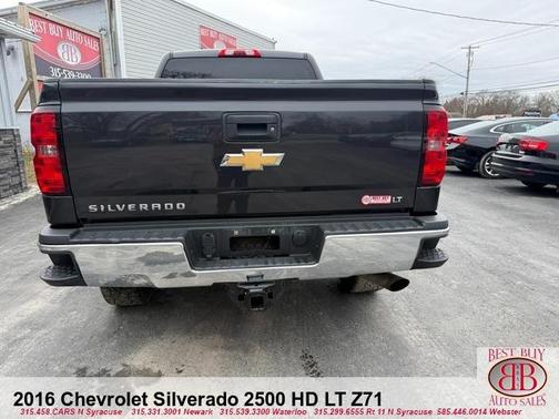 Gray 2016 Chevrolet Silverado 2500 LT