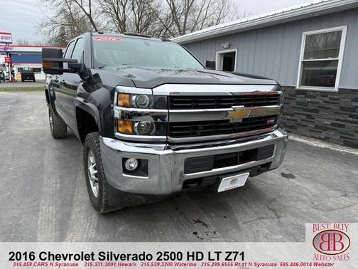 Gray 2016 Chevrolet Silverado 2500 LT