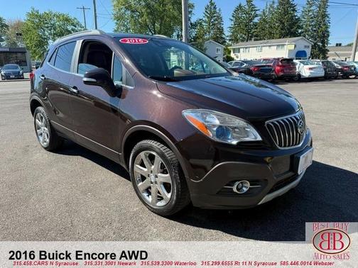 Brown 2016 Buick Encore Premium