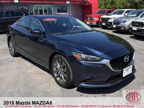 Deep Crystal Blue Mica 2018 Mazda Mazda6 Sport