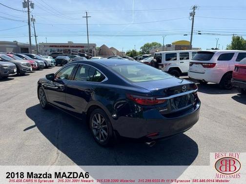 Deep Crystal Blue Mica 2018 Mazda Mazda6 Sport