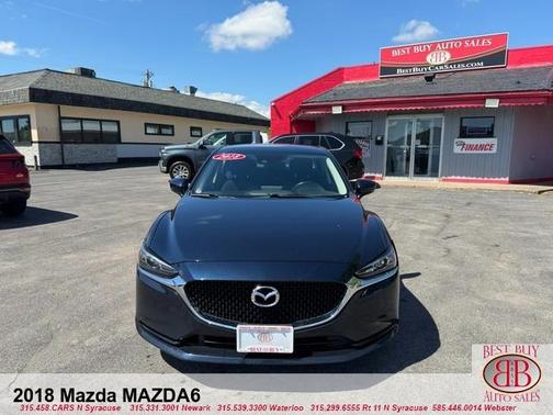 Deep Crystal Blue Mica 2018 Mazda Mazda6 Sport