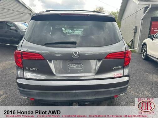 Gray 2016 Honda Pilot EX-L