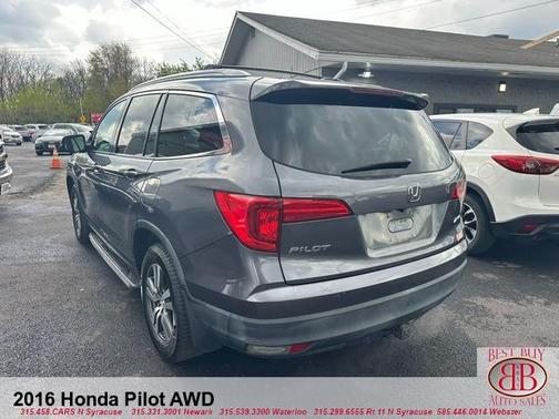 Gray 2016 Honda Pilot EX-L