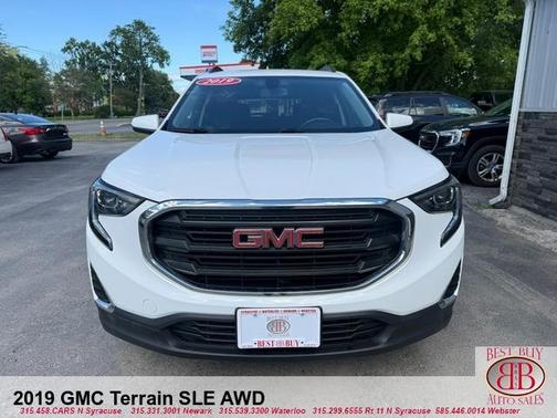 White 2019 GMC Terrain SLE