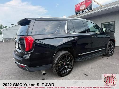 Black 2022 GMC Yukon SLT