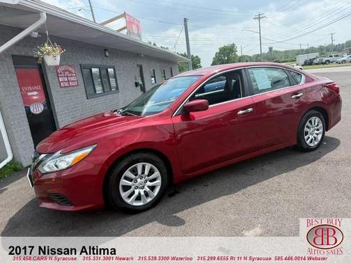 Scarlet Ember 2017 Nissan Altima 2.5 S