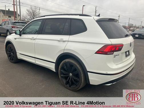 2020 Volkswagen Tiguan 2.0T SE R-Line Black
