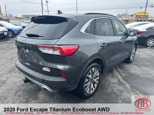 Gray 2020 Ford Escape Titanium