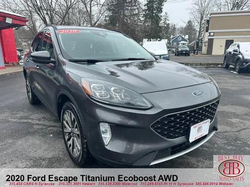 Gray 2020 Ford Escape Titanium