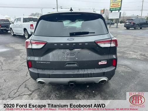 Gray 2020 Ford Escape Titanium