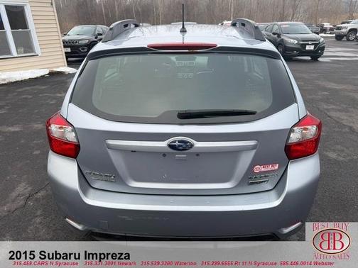 Ice Silver Metallic 2015 Subaru Impreza 2.0i Sport Premium