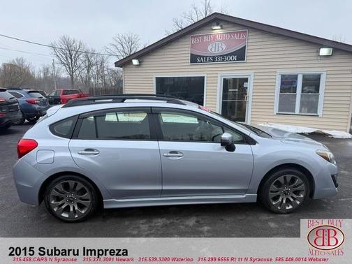 Ice Silver Metallic 2015 Subaru Impreza 2.0i Sport Premium