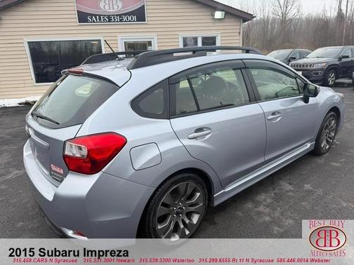 Ice Silver Metallic 2015 Subaru Impreza 2.0i Sport Premium