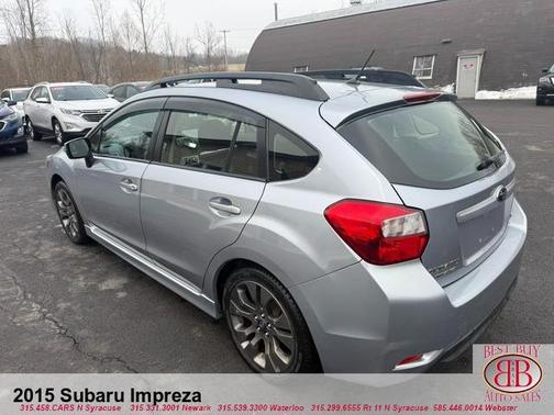 Ice Silver Metallic 2015 Subaru Impreza 2.0i Sport Premium