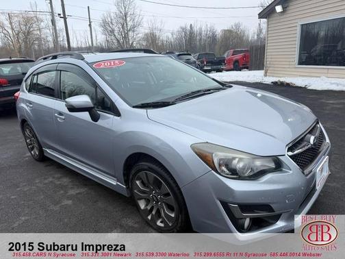 Ice Silver Metallic 2015 Subaru Impreza 2.0i Sport Premium