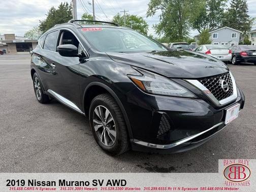Magnetic Black 2019 Nissan Murano SV