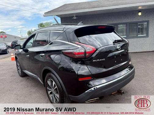 Magnetic Black 2019 Nissan Murano SV