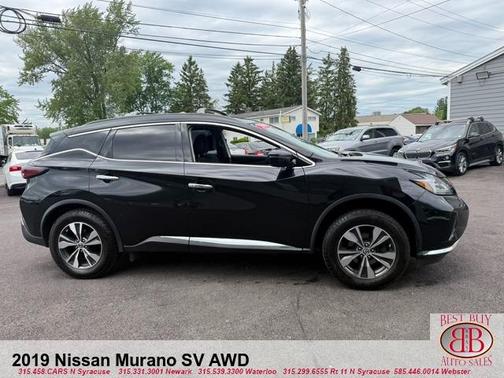 Magnetic Black 2019 Nissan Murano SV